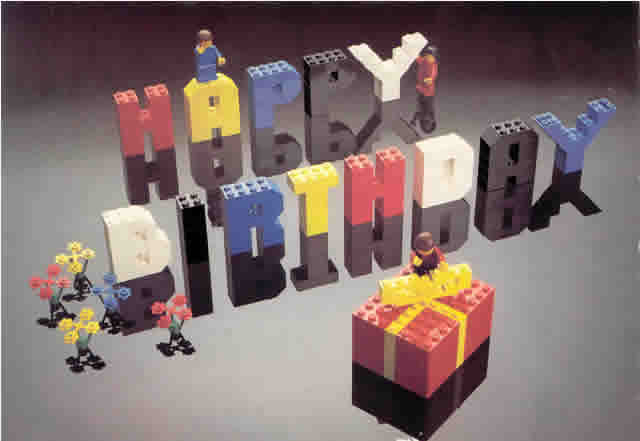 Birthday Card - Exclusive for Lego Builders Club - 1979