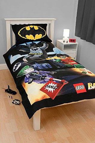 Bedding, Duvet Cover and Pillowcase (135 x 200 cm) - Batman