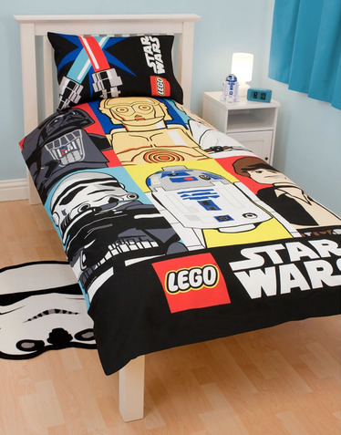 Bedding, Duvet Cover and Pillowcase (135 x 200 cm) - Star Wars