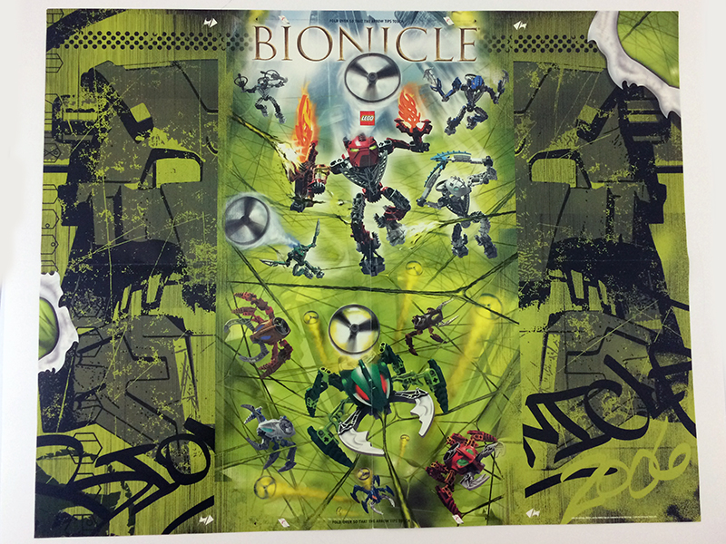 BIONICLE Poster, Hordika, Visorak, and Piraka