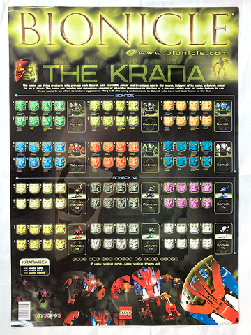 BIONICLE Poster, Bohrok Krana