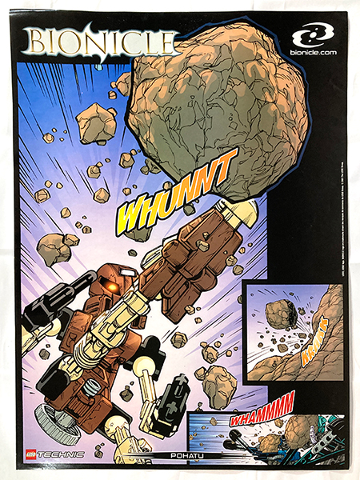 BIONICLE Poster, Pohatu