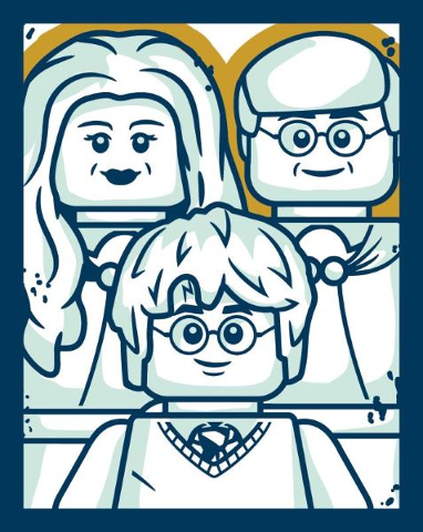 Sticker, Harry Potter Series 1, Blue Ocean - # 51 of 225