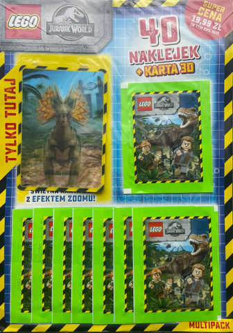 Sticker, Jurassic World, Blue Ocean - Multipack (Polish)