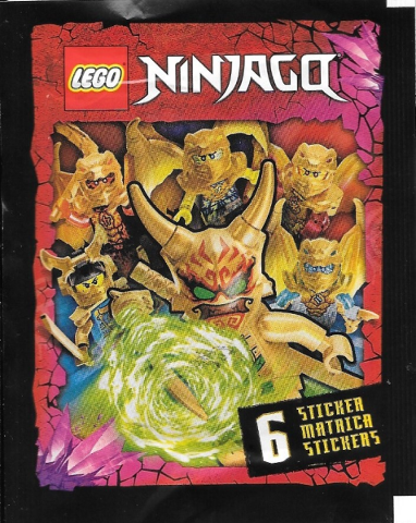 Sticker, NINJAGO Crystalized, Blue Ocean - Booster Pack