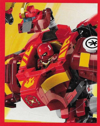 Sticker, NINJAGO Dragons Rising, Blue Ocean - # 25 of 212