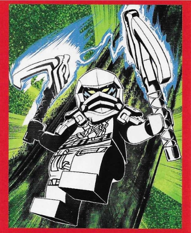 Sticker, NINJAGO Dragons Rising, Blue Ocean - # 108 of 212