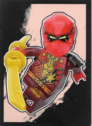 Sticker, NINJAGO Dragons Rising, Blue Ocean - # 198 of 212