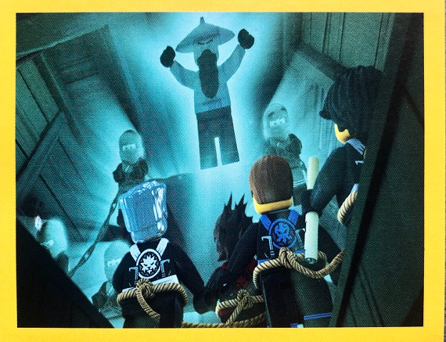 Sticker, NINJAGO Legacy Series 1, Blue Ocean - # 210 of 289