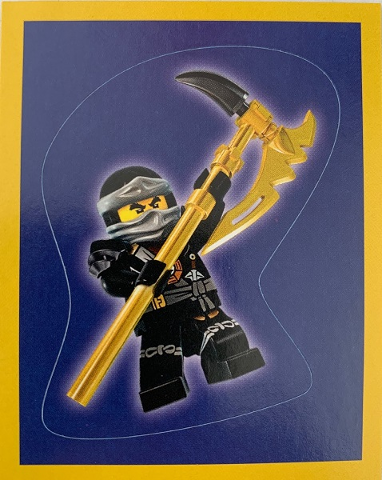 Sticker, NINJAGO Legacy Series 1, Blue Ocean - # 247 of 289