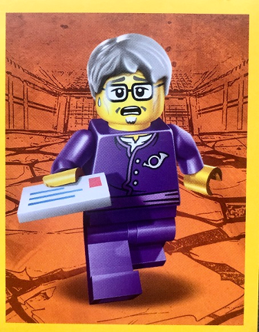 Sticker, NINJAGO Legacy Series 1, Blue Ocean - # 271 of 289