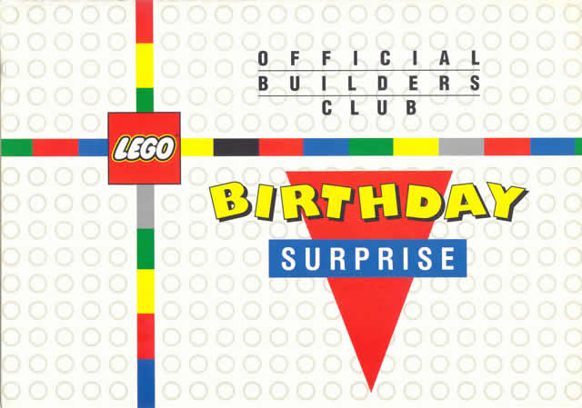 Calendar, 1991 (Birthday Surprise - Exclusive for LEGO Builders Club)