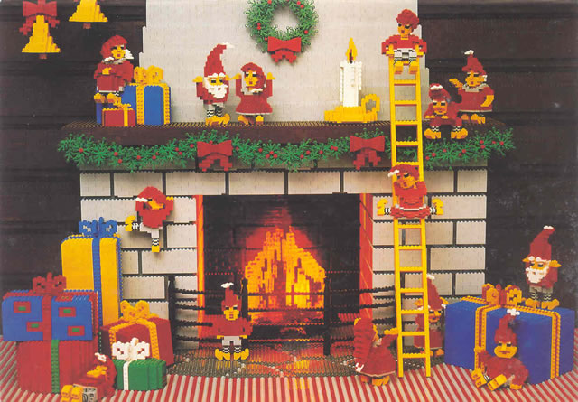 Christmas Card - 1985 (Exclusive for UK Lego Builders Club)