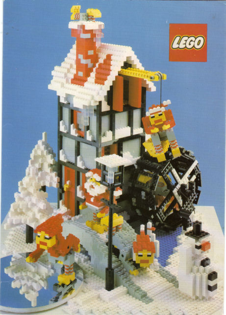 Christmas Card - 1987 (Exclusive for UK Lego Builders Club)
