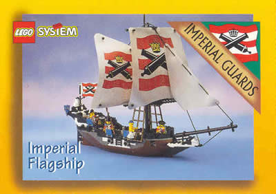 Collector Card - 1993 Card Imperial Flagship - Lego Builders Club