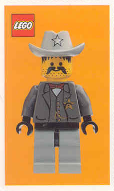 Collector Card - 1997 Card Sheriff Duke - Lego Builders Club