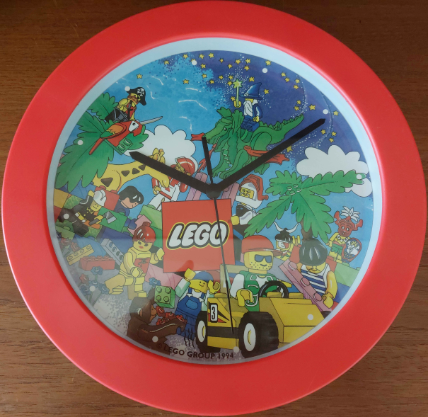 Wall Clock, Multiple Themes and LEGO Logo