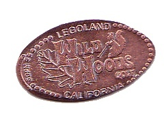 Pressed Penny - LEGOLAND California Wild Woods Golf Pattern
