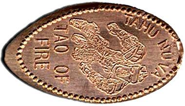 Pressed Penny - Tahu Nuva 'TAO OF FIRE' Pattern