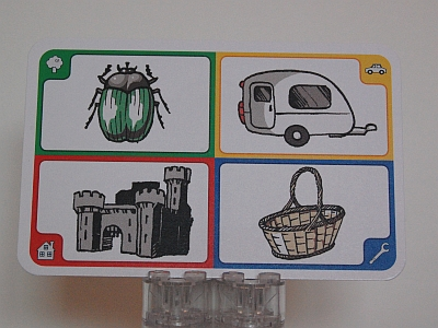 Creationary Game Card 08 Beetle