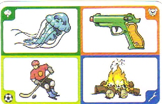 Creationary Game Card 105 Jelly Fish