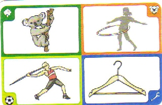 Creationary Game Card 106 Koala Bear