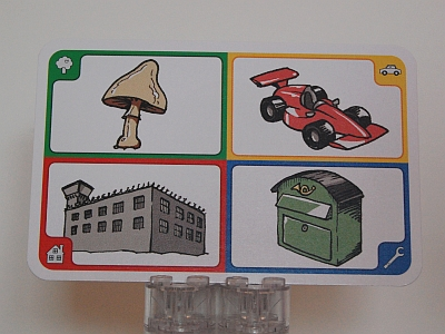 Creationary Game Card 30 Mushroom