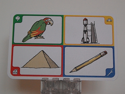 Creationary Game Card 31 Parrot