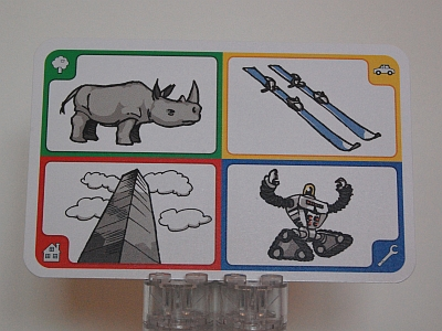 Creationary Game Card 35 Rhinoceros