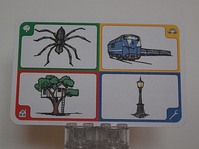 Creationary Game Card 40 Spider