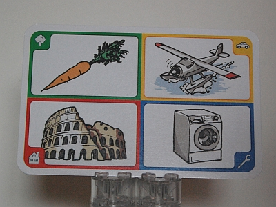 Creationary Game Card 47 Carrot