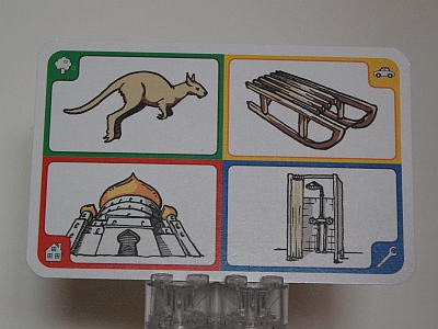 Creationary Game Card 50 Kangaroo