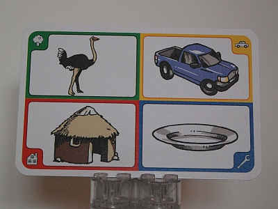 Creationary Game Card 72 Ostrich