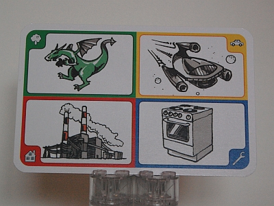 Creationary Game Card 74 Dragon