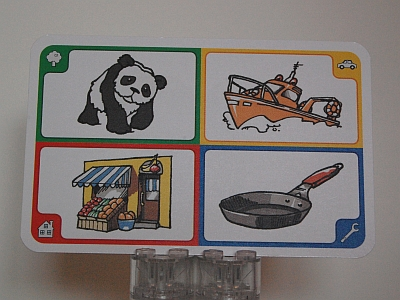 Creationary Game Card 80 Panda