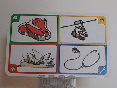 Creationary Game Card 81 Steak