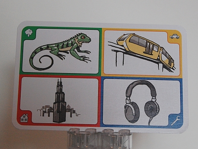 Creationary Game Card 87 Iguana