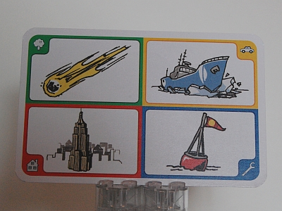 Creationary Game Card 90 Meteor