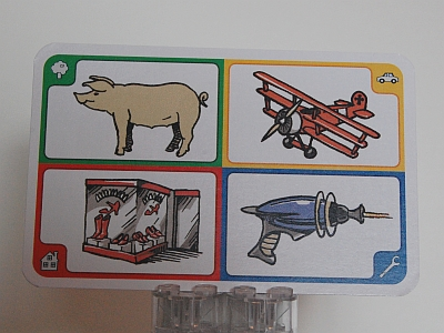 Creationary Game Card 92 Pig