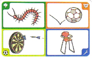 Creationary Game Card 98 Centipede