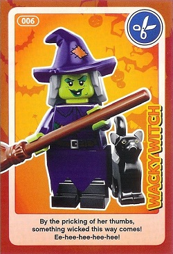 Create the World Trading Card #006 Wacky Witch