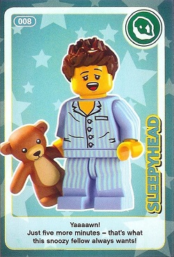 Create the World Trading Card #008 Sleepyhead