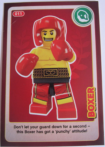 Create the World Trading Card #011 Boxer