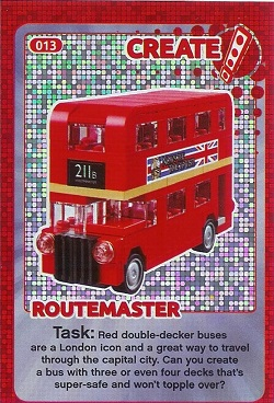 Create the World Trading Card #013 Create: Routemaster