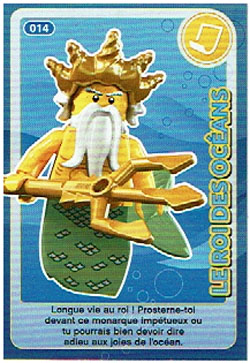 Create the World Trading Card #014 Le Roi des Océans (French)