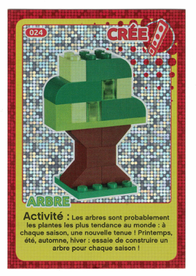 Create the World Trading Card #024 Create: Arbre (French)