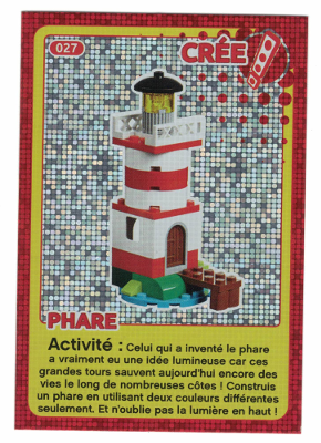 Create the World Trading Card #027 Create: Phare (French)