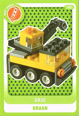 Create the World Trading Card #  29 Grue / Kraan (Belgian)