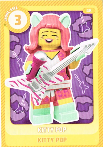 Create the World Trading Card #  48 Kitty Pop (Belgian)