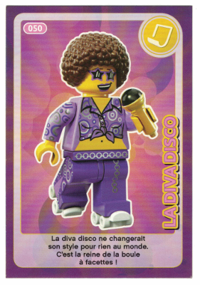 Create the World Trading Card #050 La Diva Disco (French)